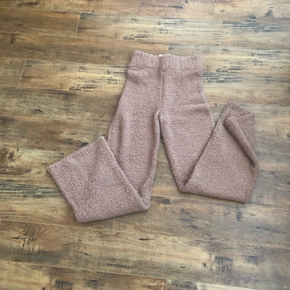 𝅺**NWT** SKIMS Cozy Knit Pants Camel XXS/XS - Picture 7 of 12